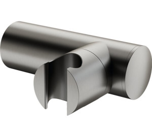 Soporte ducha cilíndrico Acero Cepillado Kloe